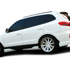 Накладки на пороги Bliss Zonda на Hyundai Santa Fe 2 (CN)